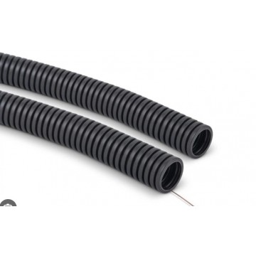 Rura karbowana 16mm szara...